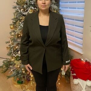 Camden classics by da Ross Woolmark pure wool women blazer jacket coat size 16